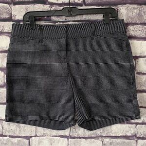 🟠THE LIMITED Shorts in Black with White Dots Sz 8